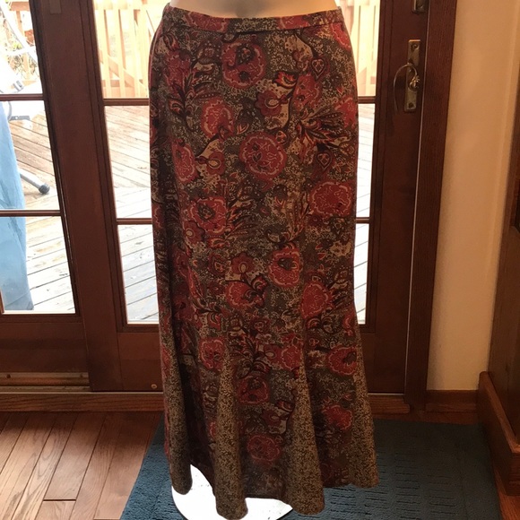 💜paisley midi skirt 8